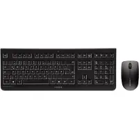 Cherry DW 3000 - Ensemble clavier et souris - sans fil - 2.4 GHz - Allemagne - Commutateur de touches : LPK