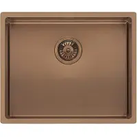 Reginox évier MIAMI 50 x 40 en couleur COPPER / revêtement PVD / évier