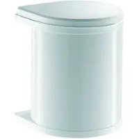 Hailo Mono 15 Litres Blanc