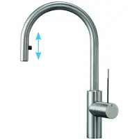 Kwc Ono 3, robinetterie pour évier, chromé, haute pression
