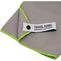 Travelsafe Serviette de Voyage Microfibre S, gris