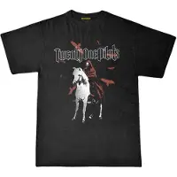 Twenty One Pilots Hommes, T-shirt, Bishop, Noir, (M)