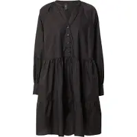 Y.A.S Ria Long Sleeve Short Dress Noir S Femme