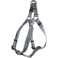 Flamingo Harnais Step & Go Ziggi gris, dimensions : 25-45 cm / 15 mm
