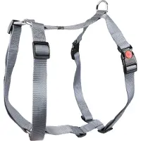 Flamingo Harnais Ziggi gris, taille : L / largeur : 25 mm