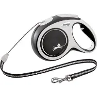 Flexi New Comfort M 8 M Dog Leash Argenté