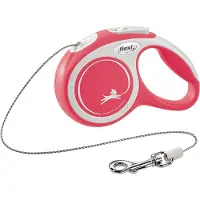 Flexi New Comfort Laisse Corde Xs 3m Rouge