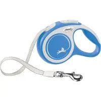 Flexi Laisse automatique New Comfort XS Sangle 3m Bleu
