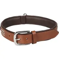 Flamingo Sedona Dog Collar Marron 26-31 cm x 33 mm