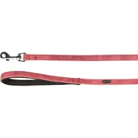 Flamingo Delu Leine mit Neoprenpolsterung rot 130x2cm (Chien, Promenade)
