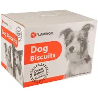 Flamingo Biscuits Animal Dog Snack 10kg Beige 10kg