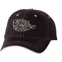 Creedence Clearwater Revival Unisexe, Casquette, Logo (, Noir