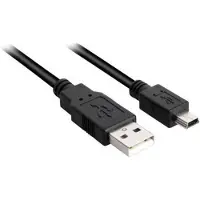 Sharkoon 4044951015573 Kabel USB 2.0 A-B Mini 2,0m schwarz