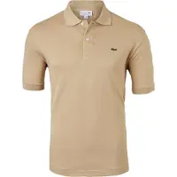Lacoste L1212 Short Sleeved Ribbed Collar S Couleur Marron