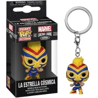 Funko POP! Porte-Clés Pop - Marvel Lucha Libre - La Estrella Cosmica - Porte-Clés (53894)