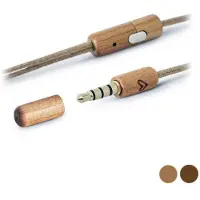 Energy Sistem Eco Cherry Wood Écouteurs Avec fil Ecouteurs Musique Bois