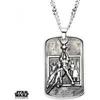 Sans marque Star Wars - Poster Relief Dog Tag Pendant Comes With Chain