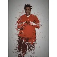Sans marque Pc Splatter - Magnetic Metal Poster 45x32 - Crazy Eyes