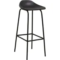 Nordal Chaise de bar Garda - noir