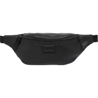 GUESS Hommes, Sac banane, Kidney, Textile Fanny Pack, Trouse Pouche, Black, 21/30 x 15 x 7.5 c, Noir