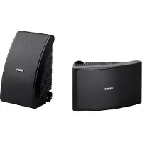 Yamaha NS-AW592 Haut-parleurs à 2 voies 50W câblés Noir pour table/bibliothèque