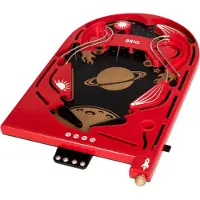 BRIO Jeu de flipper 34017 – Style arcade vintage classique | Jeu de réflexion captivant pour enfants et adultes | Cadeau idéal à partir de 6 ans