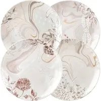 Mathilde M Coffret De 4 Assiettes À Dessert Palazzo Bello - Taille Unique