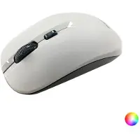 Approx XM180 (Sans fil), Souris, Gris, Blanc