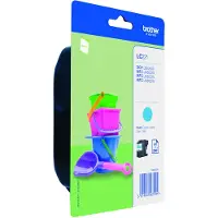 Brother Ink Cartouche d'encre compatible LC221CBP turquoise