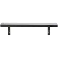 House Doctor Support en métal brut - noir