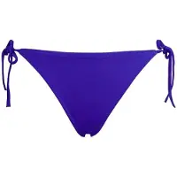 Calvin Klein Kw0kw00965 Tie Side Cheeky Bikini Bottom Bleu S Femme