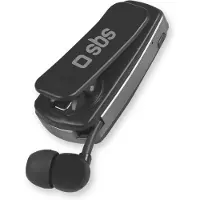 SBS Oreillette sans fil avec clip rétractable