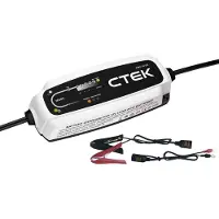 Ctek Ct5 Time To Go Charger Blanc,Noir One Size / EU Plug 220V