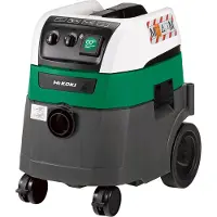 HiKOKI aspirateur 1200W 4,3m3/min cuve 35L 25/22L poussière/eau classe M - décolm.auto - - RP350YDMWAZ