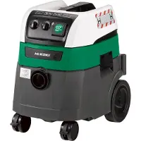 HiKOKI Aspirateur - 1200W 4,3 m³/min cuve 35L - 25 et 22L poussière eau classe H décolmatage automatique