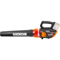 WORX Souffleuse à feuilles WG584E.9 sans batterie ni chargeur