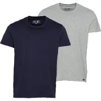 Lee T-Shirt bleu nuit / gris chiné