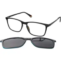 Polaroid Lunettes de soleil - - 203517 - Noir - Mixte - Protection UV 3
