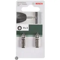 Bosch Powertools Embout cruciforme PZ 1 Accessories 2609255922 Forme: C 6.3 2 pc(s)