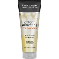 John Frieda Shampooing activateur de reflets Sheer Blonde pour cheveux clairs, 250ml