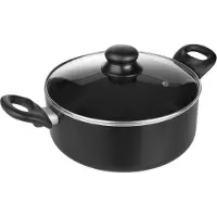 Ibili 16 Cm Casserole à induction Noir Noir One Size