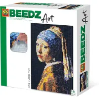 SES Creative Beedz Art-vermeer Girl With A Pearl Earring 300x456 Mm 7000 Pieces Clair Enfants