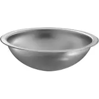 Delabie lavabo encastré HEMI D 310mm sans trop-plein inox. 1.4301 brillant
