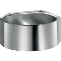 Delabie WT MINIMAL trou de robinetterie D35 centré sans trop-plein inox. 1.4301 sat.