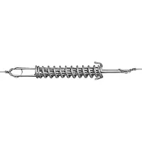 Bosch Ressort de tension en acier pour fil de 2,5 mm/2,65 mm/EquiFence (1)