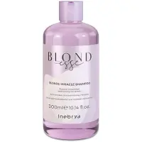 Inebrya BLONDesse Blonde Miracle Shampoo shampoing purifiant détoxifiant pour cheveux blonds 300 ml