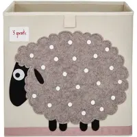 3 Sprouts Panier De Rangement Sheep