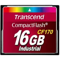 Transcend CF170 Industrial - Carte mémoire flash - 16 Go - 170x - CompactFlash