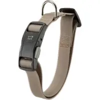Ferplast - Evolution C Collier En Polyester Et Pvc Pour Chien Avec Boucle Magnétique. Différentes Couleurs Et Tailles.. Variante C16/32 - Misure: A: 23-32 Cm B: 16 Mm - Taupe