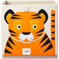 3 Sprouts - Cube de rangement Tigre - ELEMENTS FOR KIDS